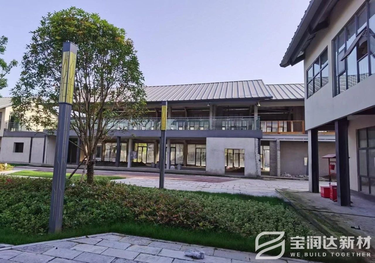 三峡宜昌大数据产业园应用聚氨酯复合板