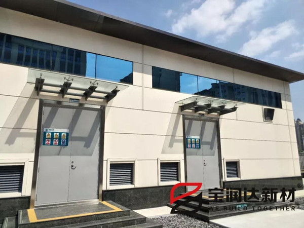 聚氨酯岩棉夹芯板应用变电站施工流程及注意事